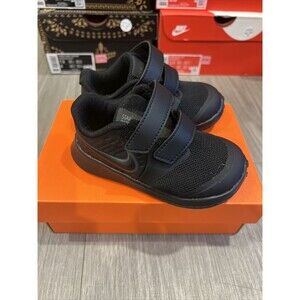 Nike Star Runner 2 Black/Anthracite-Black-Volt AT1803-003 Toddler Size 6c